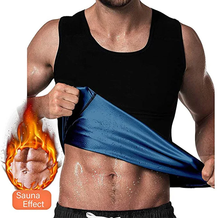 

Men Neoprene Sweat Sauna Vest Body Shapers Vest Waist Trainer Slimming Tank Top Shapewear Corset Gym Underwear Women Fat Burn, Customized