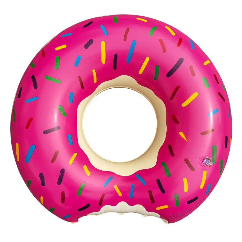 

Thickened PVC inflatable donut children adult swimming ring