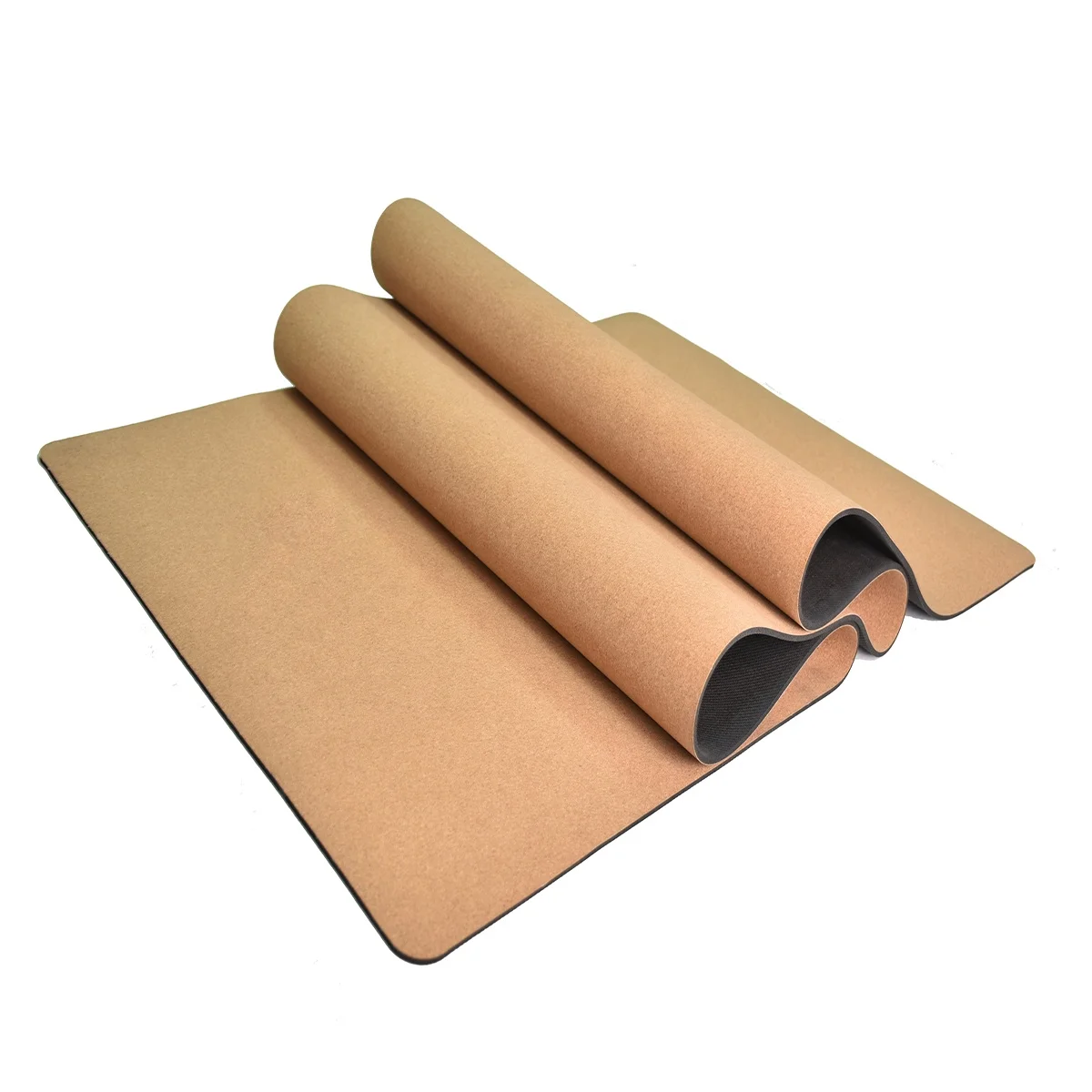 

Cork Yoga Mats Factory Direct Sale Nature Rubber ECO-Friendly Exercise Mat HUI CHUNG Cheap Exercise Mats