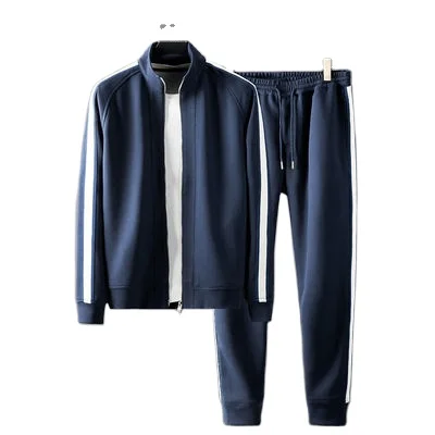 

New autumn 2021 men's sweater coat pants sports two-piece suit men's casual clothing men's sets, 1-2