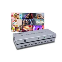 

9-Port HDMI/RS-232 Multiviewer W PIP/Dual/Quad/Full