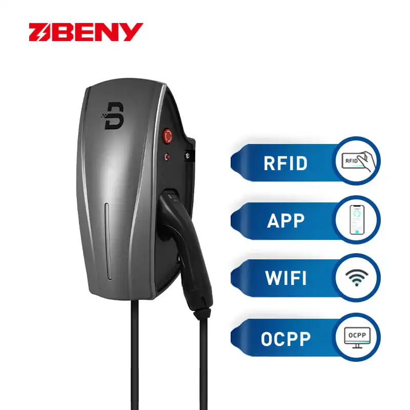 

BENY AC wall-mounted ev charger 7kw 11kw 22kw Type 2 ev charger station 32a ev charger