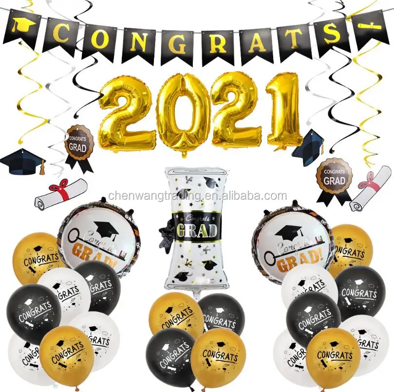 Graduation Photo Booth Props Graduation 21 Party Decorations Congrats Grad Banner Graduation Balloons Class Of 21 Buy Class Of 21 Graduation Balloons Class Of 21 21 Party Decorations Product On Alibaba Com