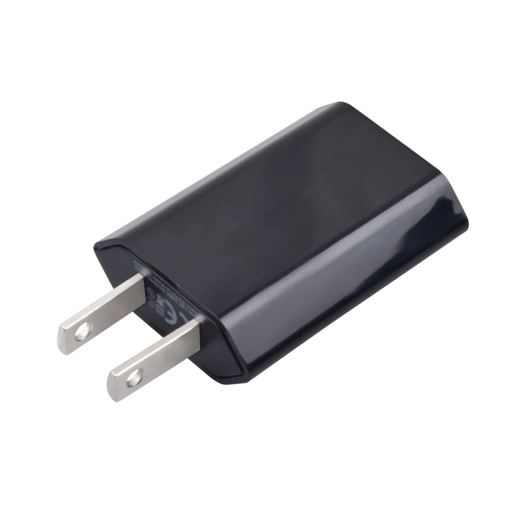 

Cheap gift consumer electronic 5v/1A AC DC home cellphone usb charger adapter mobile, Black