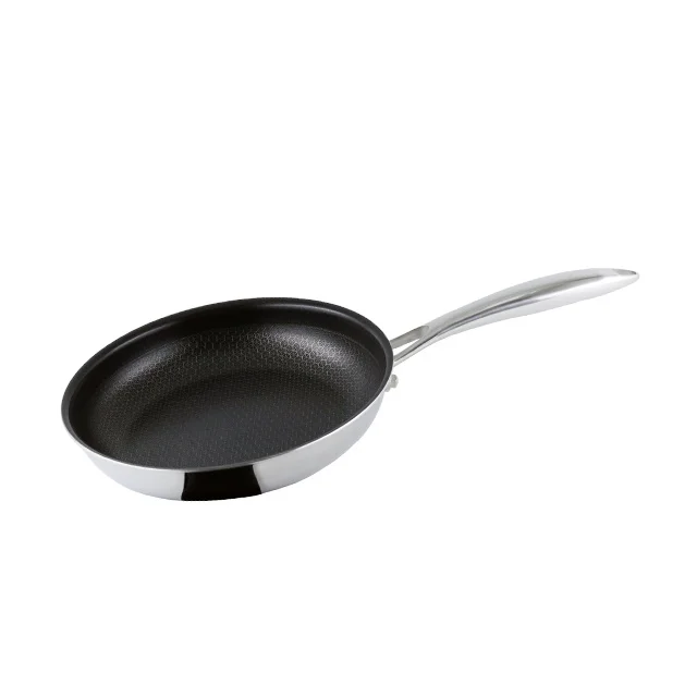 

High Quality Nonstick  11 inch Induction Honeycomb Frying Pan for cooking, Polishing