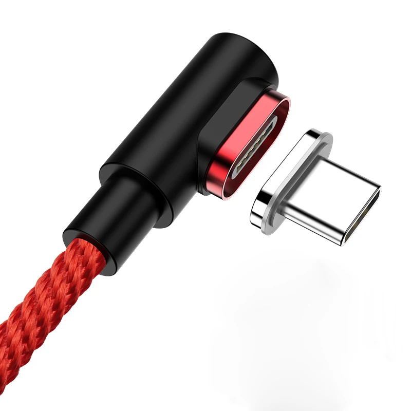 

Free Shipping 2019 Upgraded 5A Fast Charging Data Cable for Huawei L Type Magnetic USB C Cable for Samsung