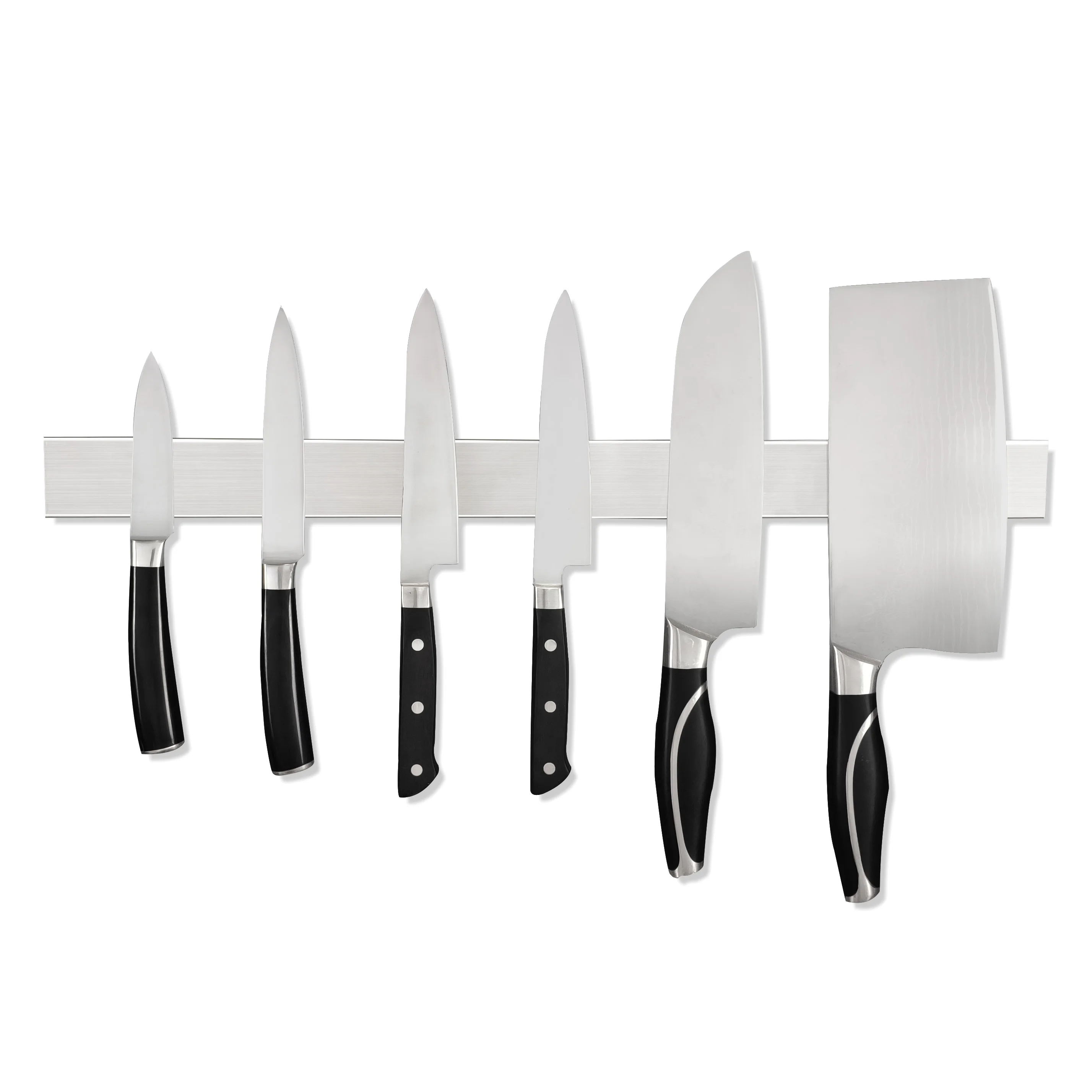 

kitchen knife magnet strip 16 inch for wall Stainless Steel magnetic Knife Block holder