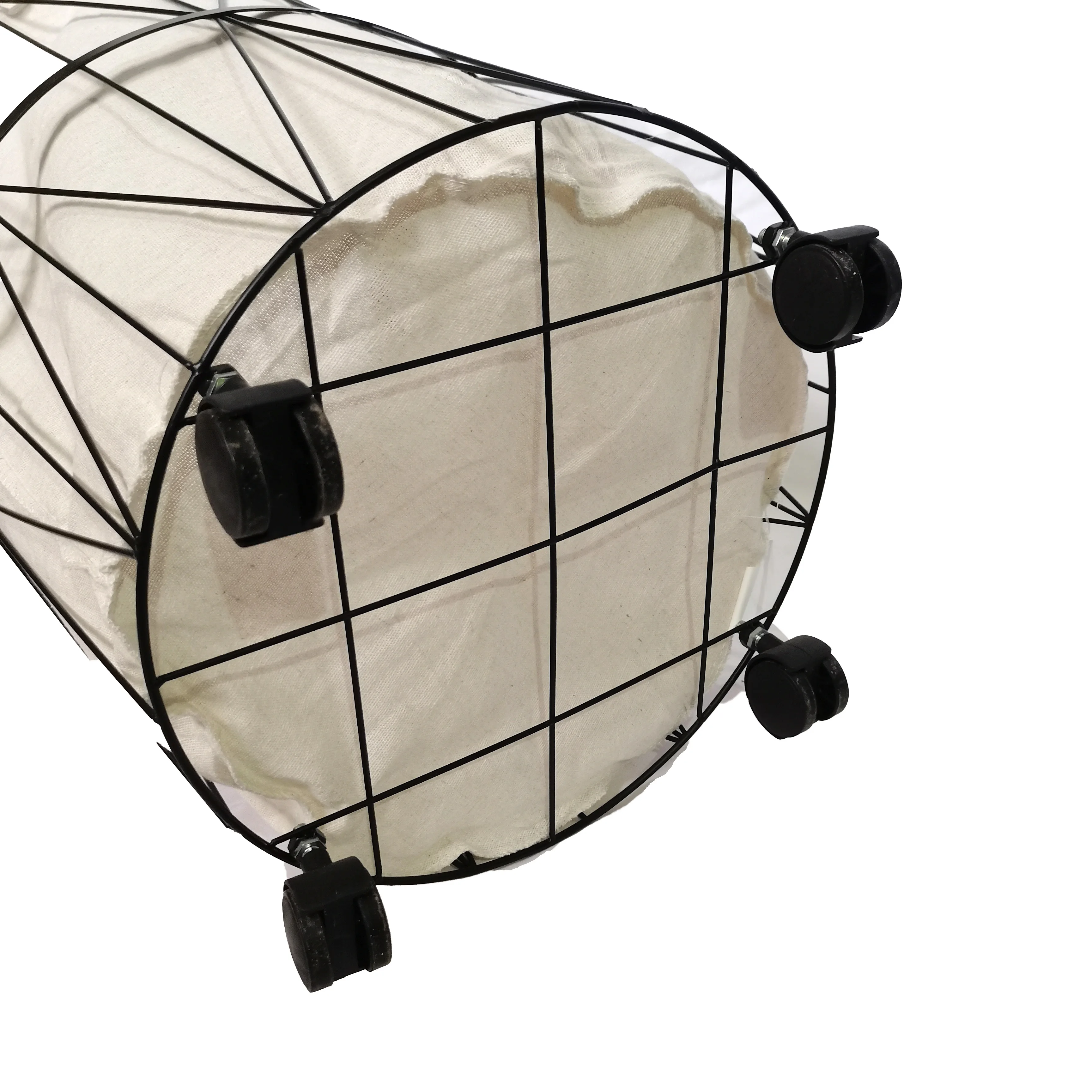 Round Metal Laundry Basket With Wheels Basket For Storage Buy Round
