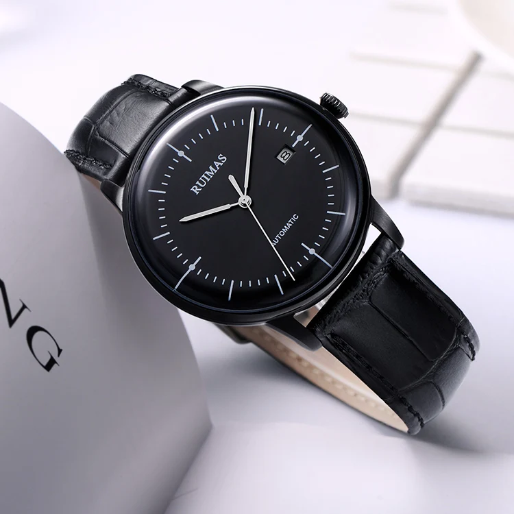 

High quality luxury watch 50m waterproof relogio men montre automatic mechanical watch logo wristwatches reloj