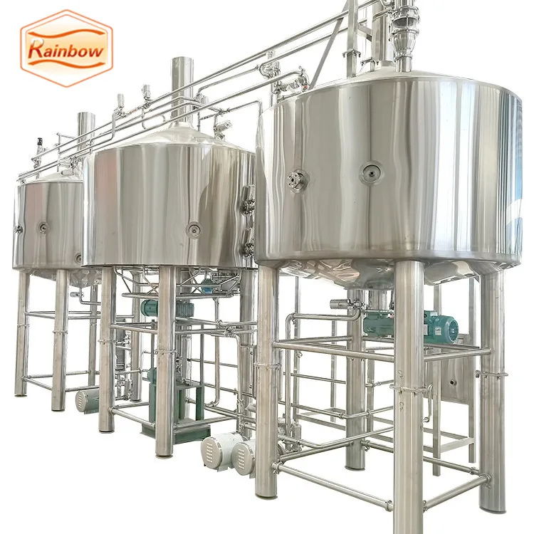 

Manual Automatic Beer Brewing Equipment for Microbrewery Stainless Steel 500L system