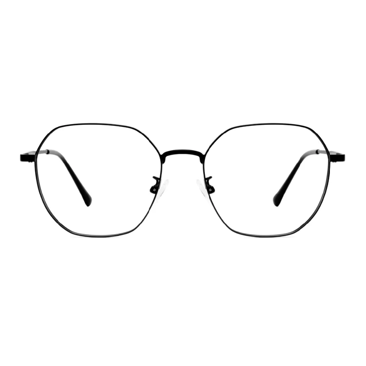 

2021 Retro Metal Computer Blocking Anti Blue Light Glasses woman man River optical frame, Shown