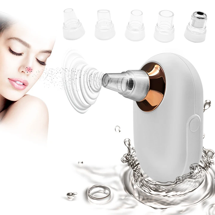 

New Low Noise Blackheads Acne Remover Face Cleaner Vacuum Suction Beauty Device Vacuum Blackhead Remover, Silver, gold or custom