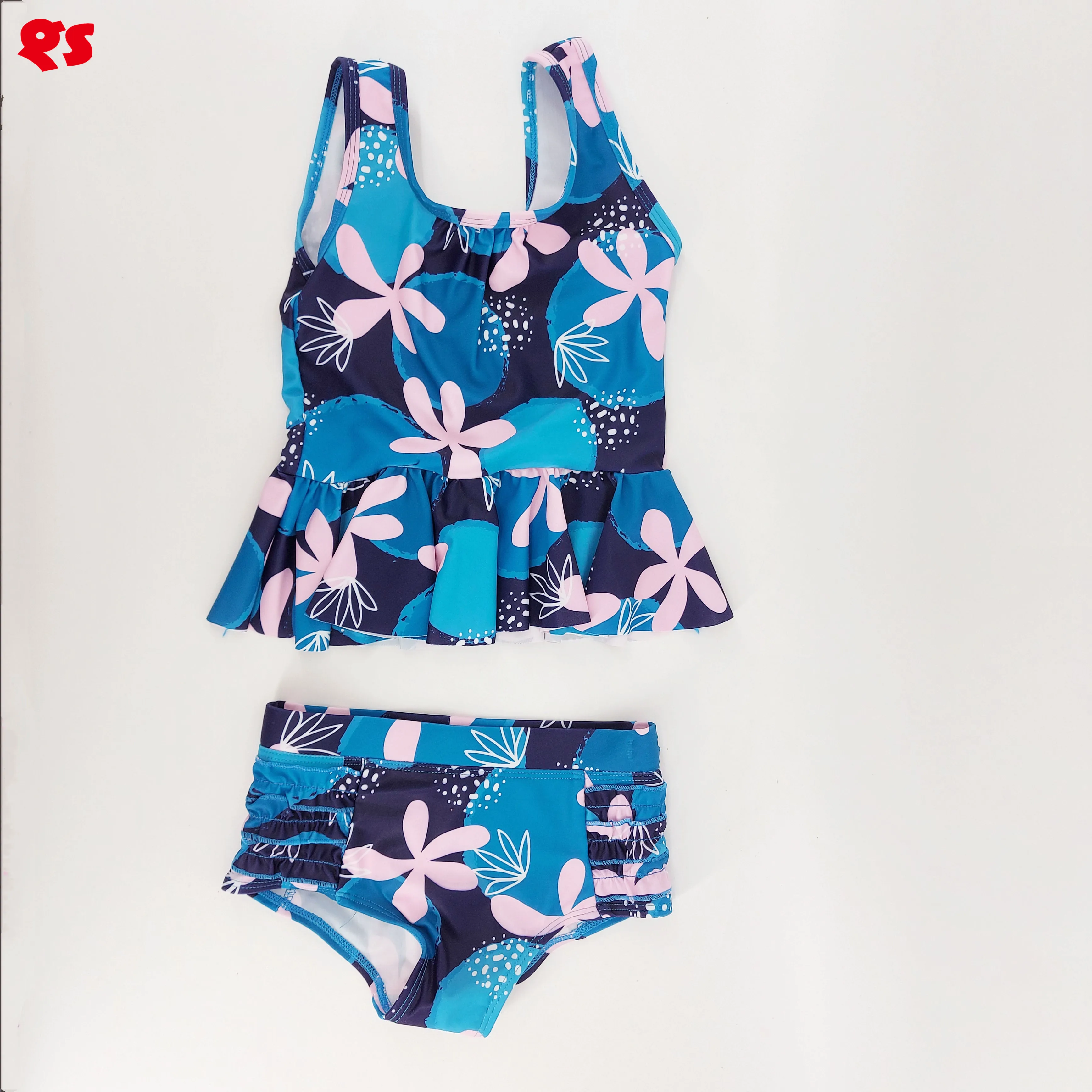 2020 Kids Girls Swimwear Hot Kids Bathing Suit Bikini Set Baby Girls Swimsuit Beachwear Kids
