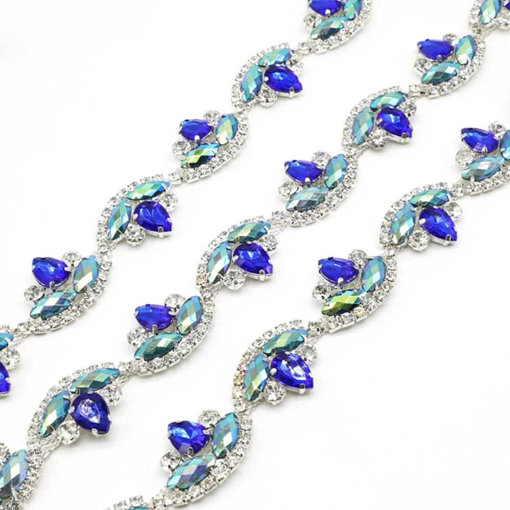 

Ornate Rhinestone Trim - Rhinestone Chain - Rhinestone Trimming, Picture