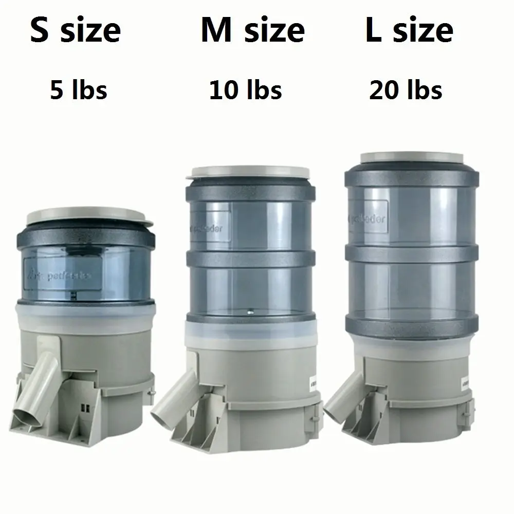 

Koi Fish Pond Auto Feeder with digital timer for Pet Feeding