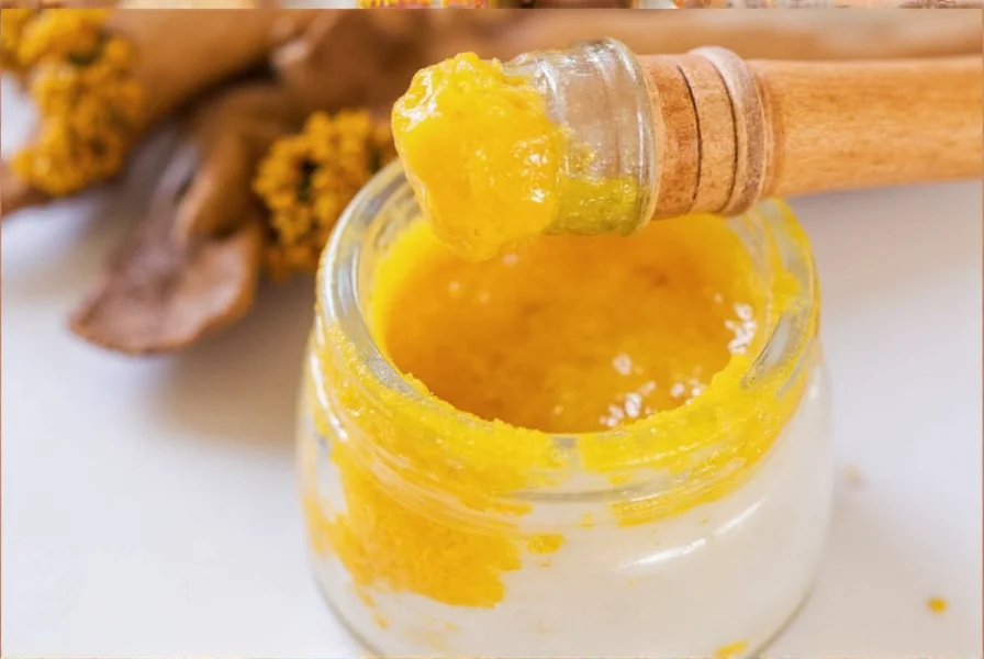 turmeric lip scrub