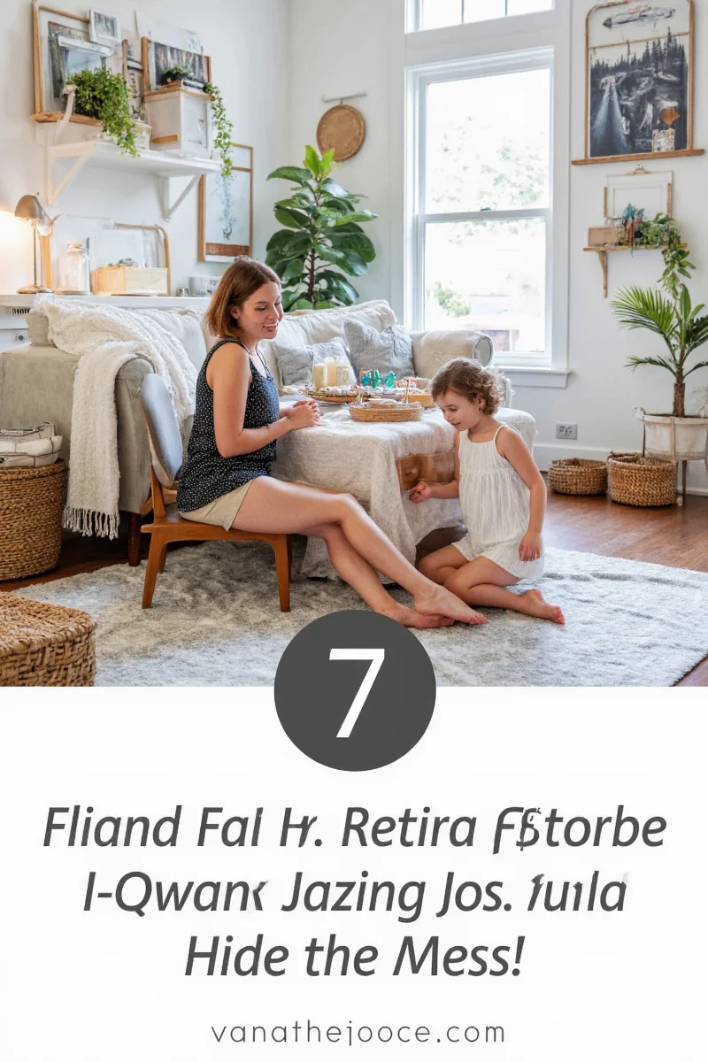 Family enjoying a cozy living room together