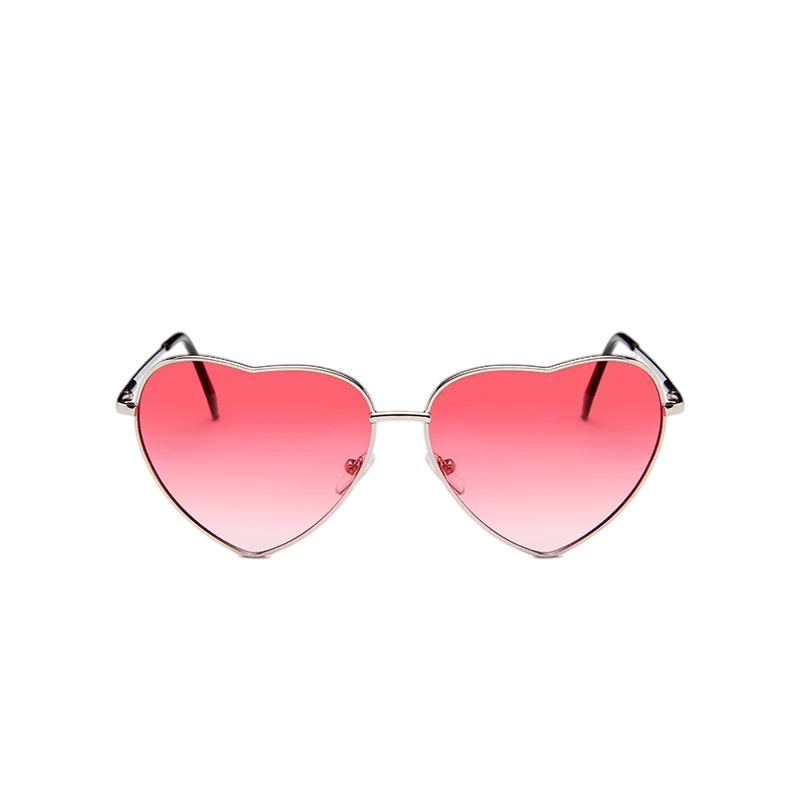 

2021 Hot Selling Women Sun Glasses Heart Shape Female Popular Sunglasses
