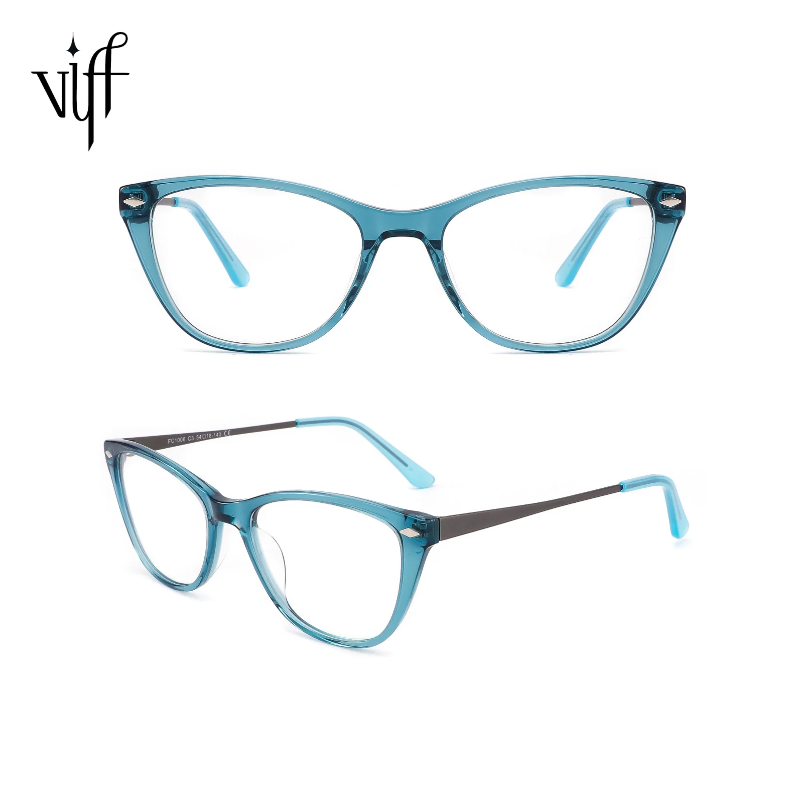 

VIFF HA1006 2021 Fashion Computer Acetate Anti Designer Women Optic Adjustable Men Eyeglass Blue Light Blocking Eye Glasses