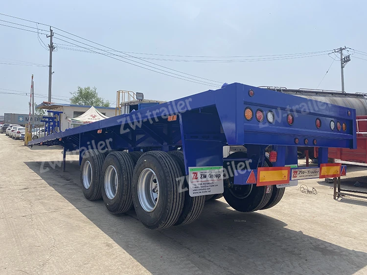 second hand flatbed trailer 