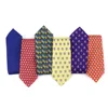 XINLI Neckwear Novelty Pattern Design Printing Neck Ties Colorful 100% Pure Silk Wholesale Men Neck Tie Custom Printed Mens Tie