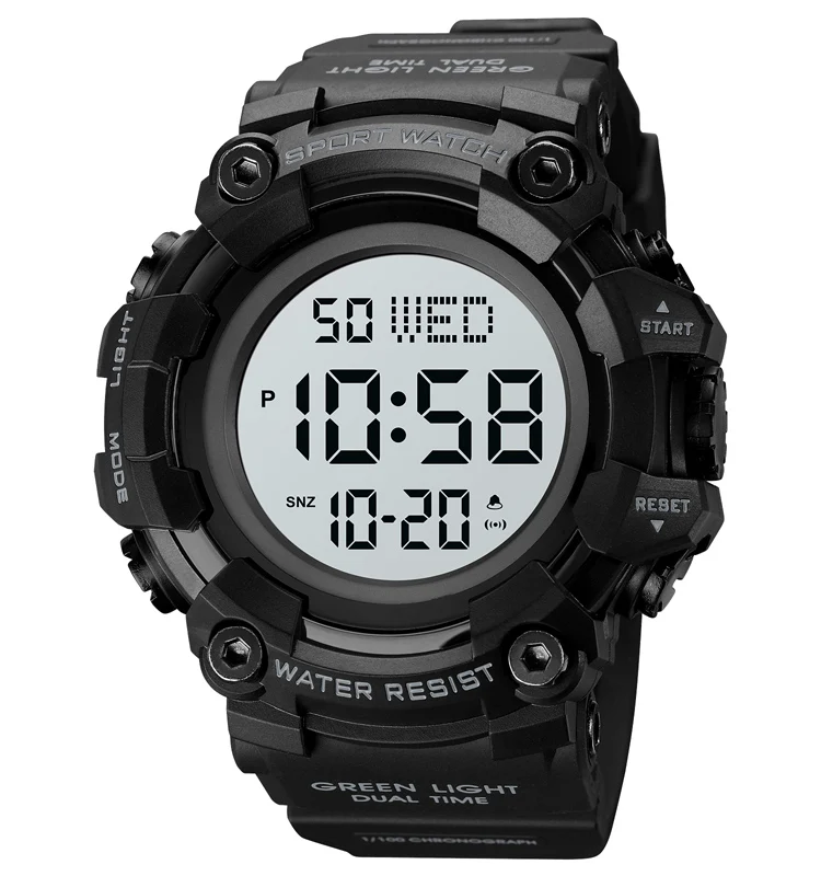 

SKMEI 1968 top quality custom logo sport watch outdoor popular digital watches for men on sale China watch supply