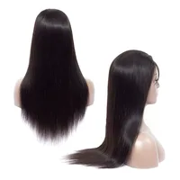 

Free Sample Free Shipping Mink Brazilian Human Hair Pre Plucked Silky Straight HD Lace Front Wigs,Raw Cuticle Aligned Hair