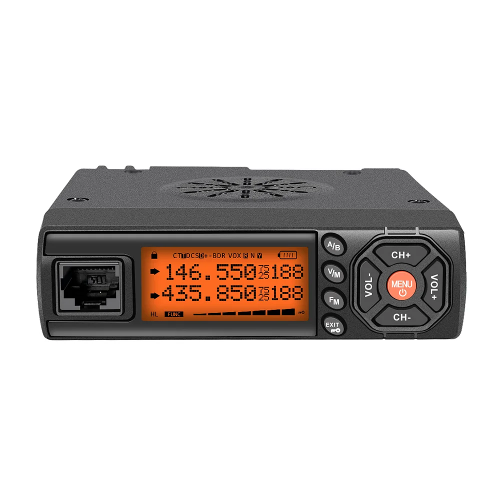 

Long Range Small Two-Way Communication PTT Ham Radio HF Transceiver, Black