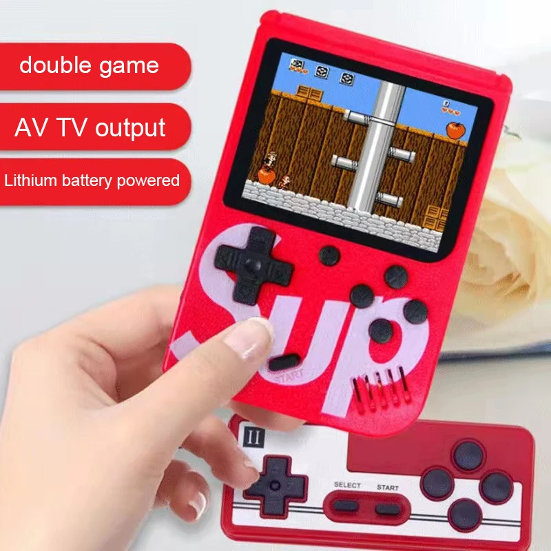 

children gift toys wholesale video game consoles 3 inch 400 in 1 vintage handheld fc retro classic game console