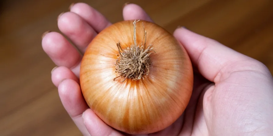 Airtight container storing dried onion