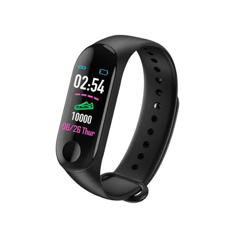 

0.96inch TFT 90mah Battery IP67 Heart rate Smart Band Mi Band M3 Smart Band