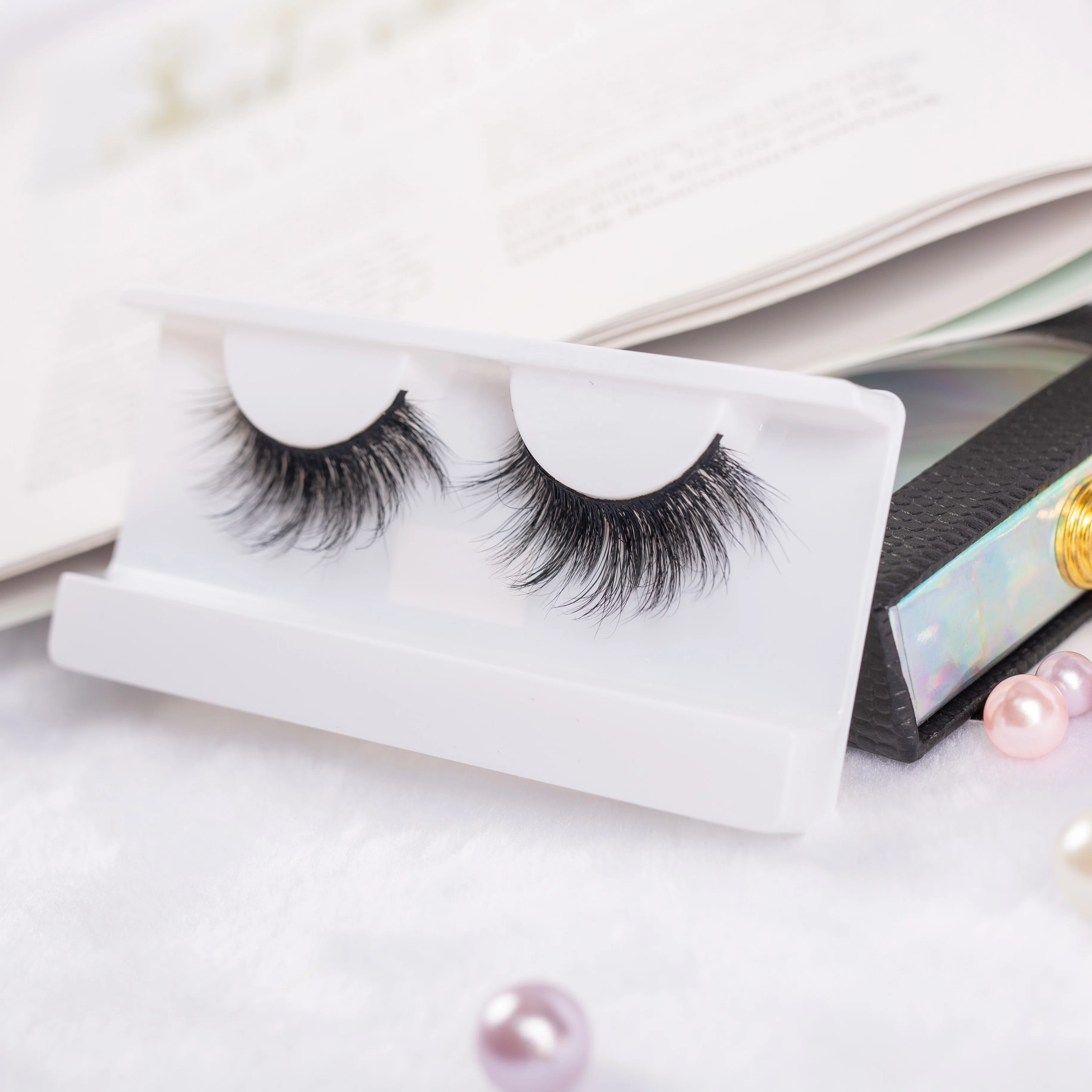 

Wholesale Eyelash Supplies 3d Individual Eyelash Extensions Mink Lash Mink Fur Hand Made 3D Effect Accept Customized Logo 0.07MM