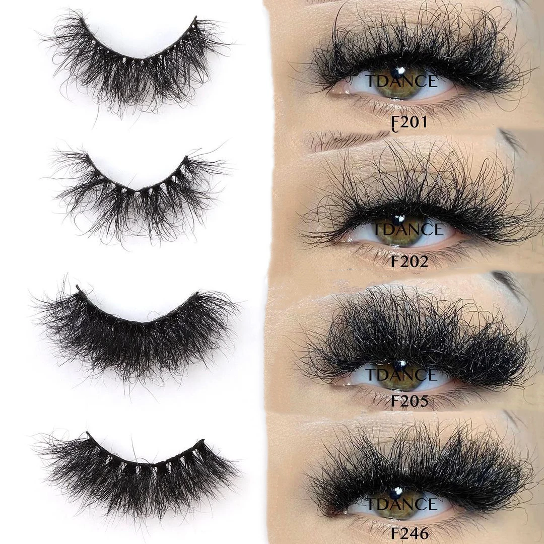 

Wholesale Explosive Eyelash Siberian Handmade Real Fur rodan field lash boost 3D 5d 25mm mink eyelashes