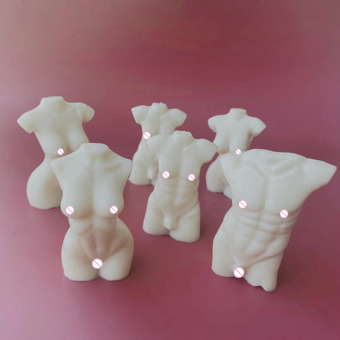 

C092 Wholesale Hand made DIY silicone mold female body candle mold