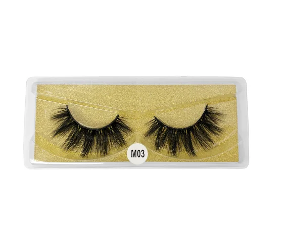

Eyelashes Wholesale Private Label Faux Mink Eyelash 5D Handmade 3D Vendor High Quality Fake Eyelashes, Gold