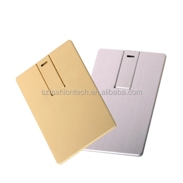 metal credit card USB flash drives 16gb 32gb usb card pen drive 64gb gadget - ANKUX.COM