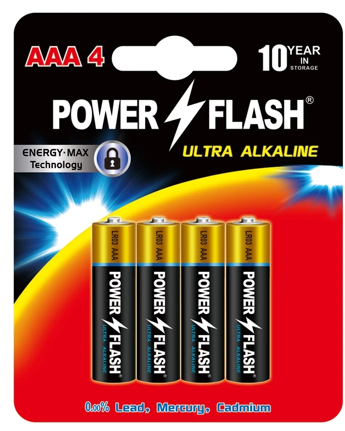 Power Flash Zinc Carbon R20p D Size Um1 Sum1 Dry Cell Battery 1.5v