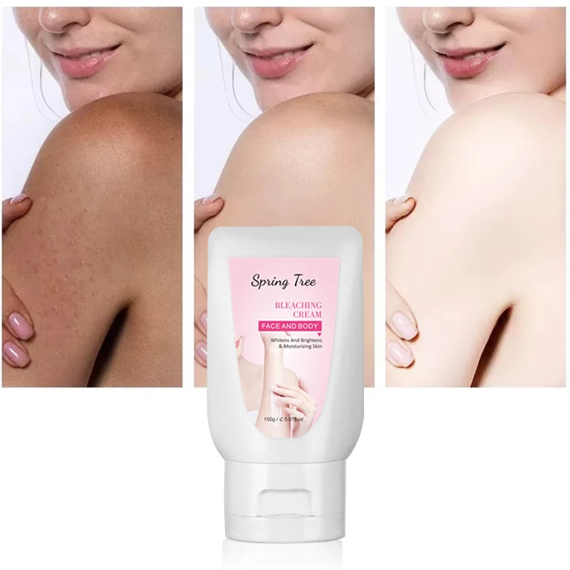 

Instant whitening face cream Skin Bleaching Moisturizer Brightening body lotion for Dark Black Skin