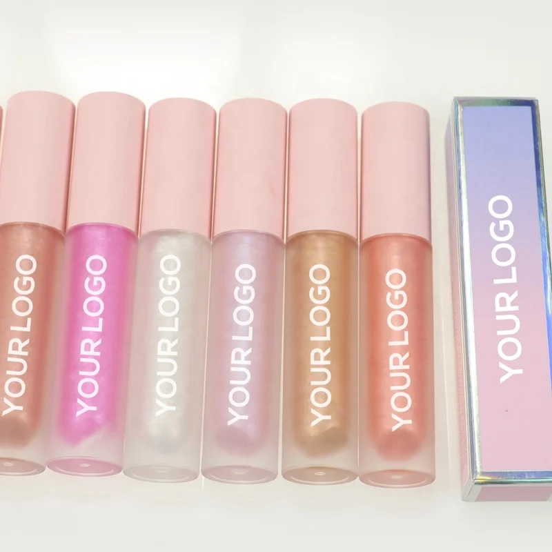 

Hot Sale Lip Glaze Private Label Custom Logo Beautiful Lip Gloss Tube