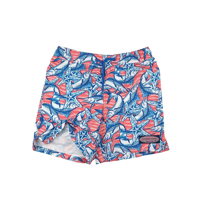 

Swim Surf Blank Board Shorts Casual Breathable Pockets Swimwear Print Best Selling Men 100% Polyester Adults 1pcs in a Poly Bag, As picture