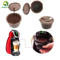 

Dolce Gusto Coffee Capsule 3Pcs/Lot Plastic Refillable Coffee Capsule 200 Times Reusable Compatible For Nescafe Dolce Gusto