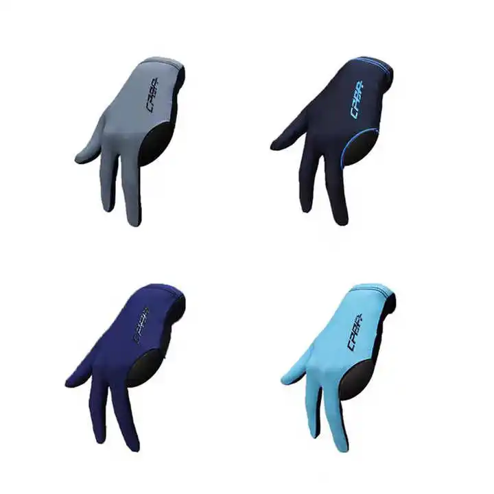 Superior Quality CPBA Full Finger Billiard Left Hand Glove M/L/XL Snooker Pool Gloves