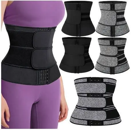 

New Arrival 25 steel bond waist trainer zip and hook With High Quality