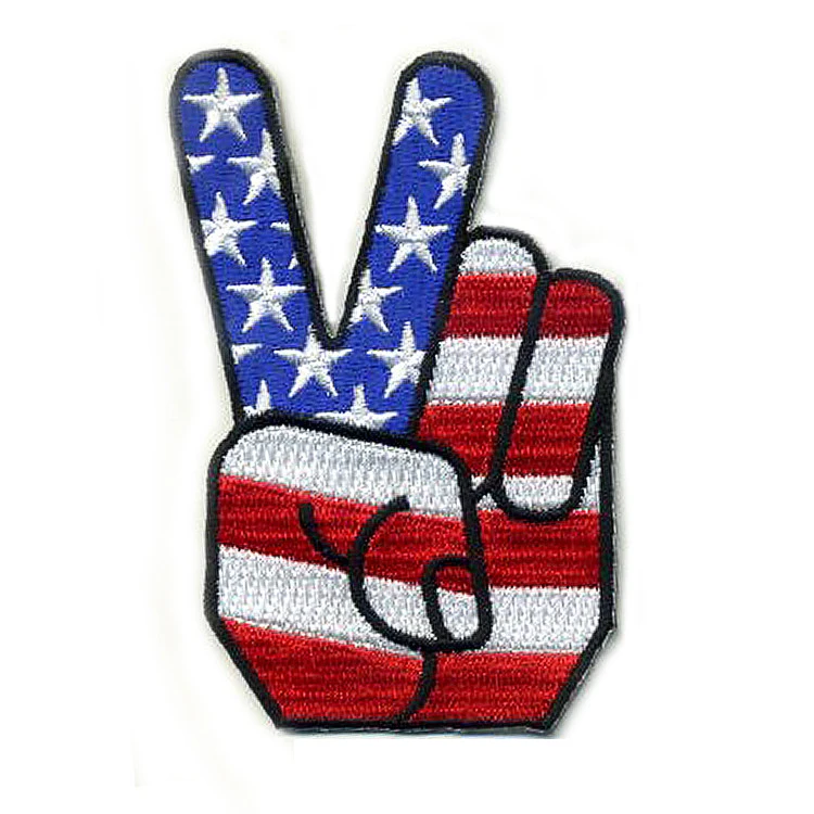 

Fast Delivery Custom 3d American Flag Patches Embroidered Iron On Garment Patch For Hat parche ropa bordado embroidery patch