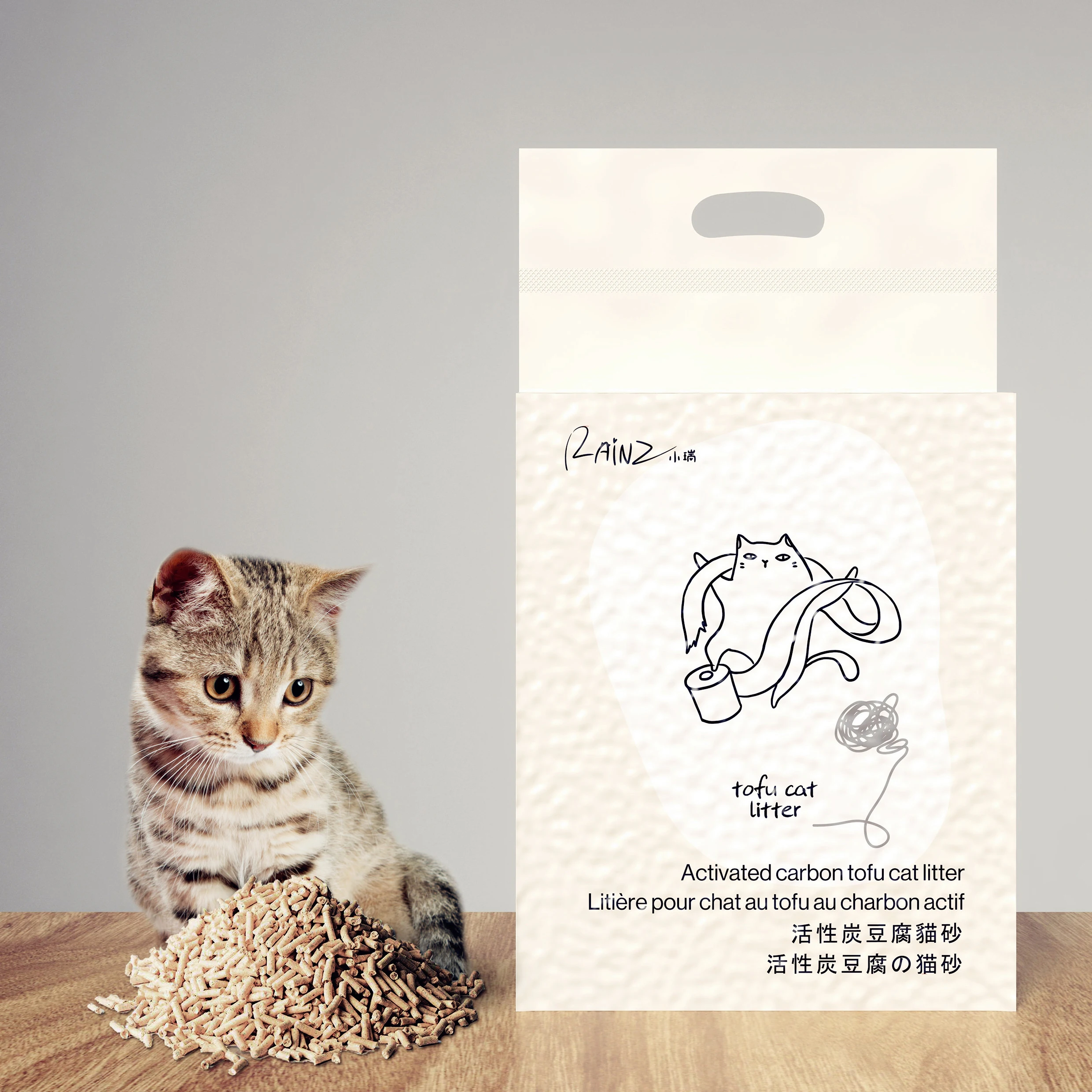 moshizon tofu cat litter