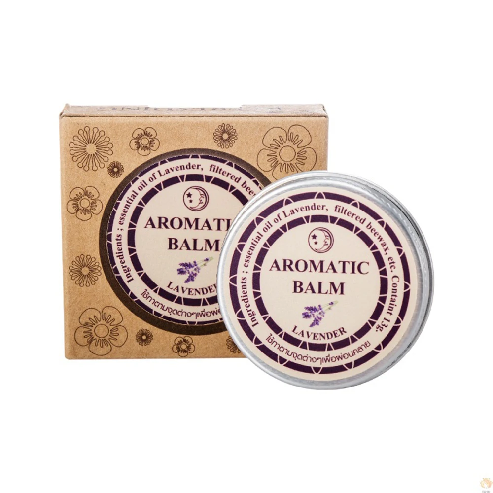 

Effective Lavender Aromatic Balm Help Sleep Soothing Cream Essential Oil Insomnia Treatment Relieve Stress Anxiety Cream TSLM2