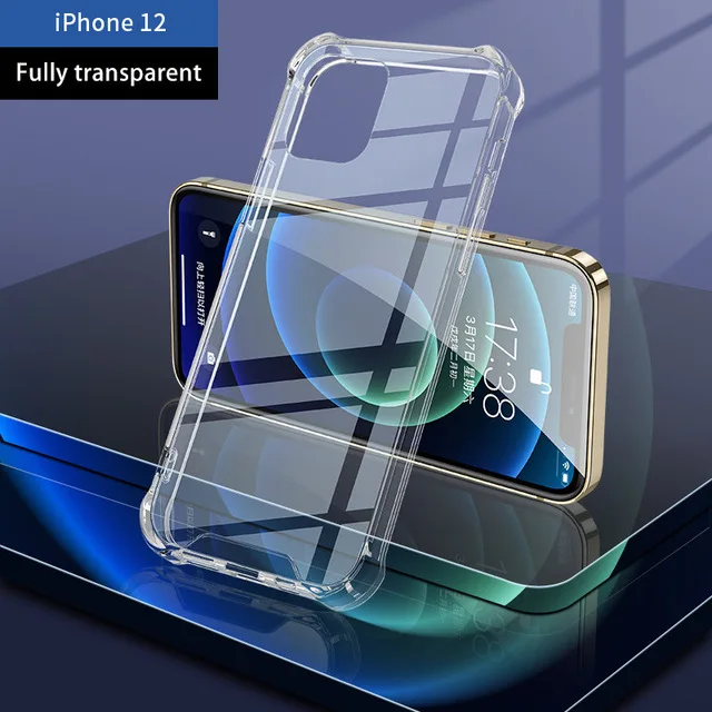 

1mm Best Seller Hybrid TPU Acrylic Clear Hard Back Cover Phone Case for iPhone13 12 pro max 8 Xs Transparent Case for iPhone 11