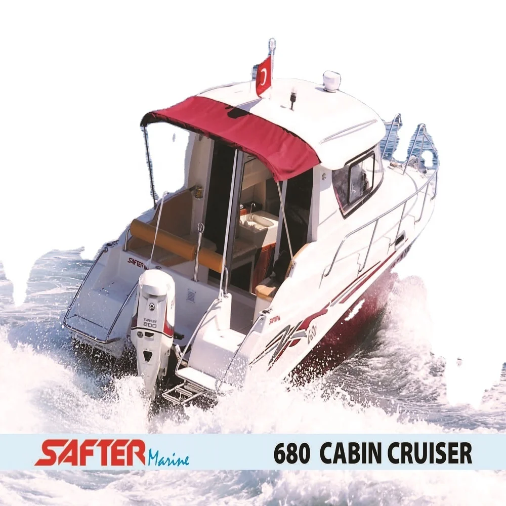 
SAFTER 680 CABIN CRUISER FIBERGLASS BOAT 