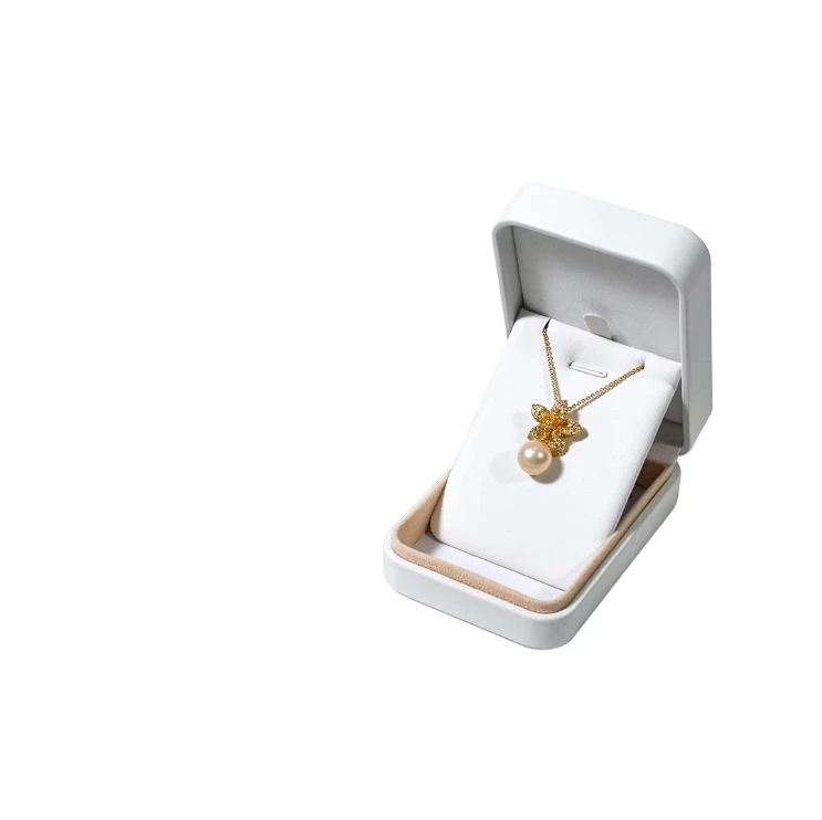 Wholesale Luxury Custom PU Leather Jewelry Box for Bracelets Necklace Earrings Ring Packaging Luxury Gift Packaging