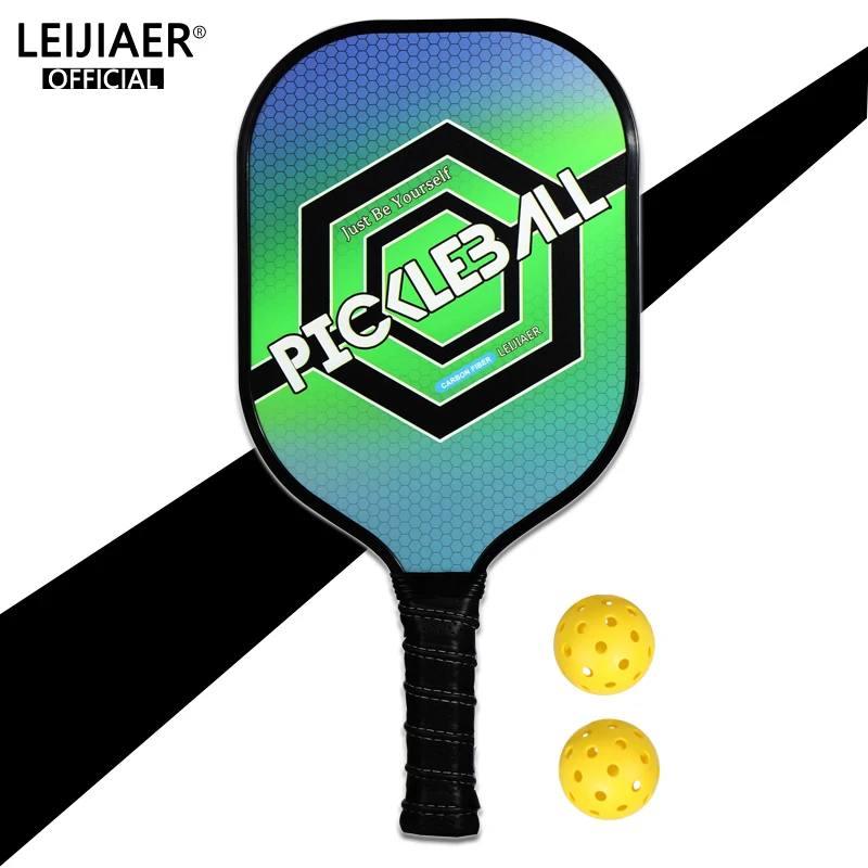

Leijiaer USAPA full carbon high technology pickleball paddle Factory Price OEM/ODM Customized pickleball paddle, Customized color